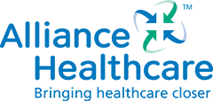 Logo of Alliance Healthcare.