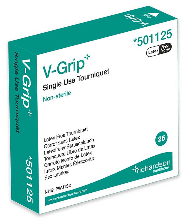 V-Grip - Stretch Single Use Tourniquet